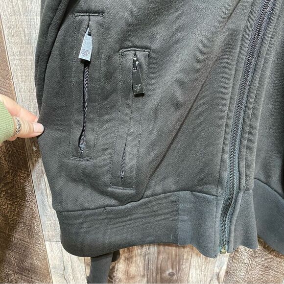 Triple Five Soul- Black Full Zip 100% Cotton Jacket- Sz. M - Picture 4 of 9